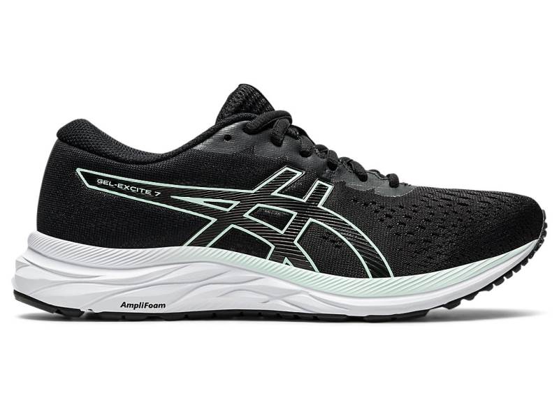 Sapatilhas Running Asics GEL-EXCITE 7 Mulher Pretas, 9262A639.513